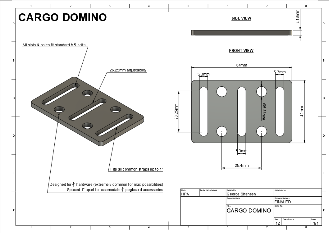 cargo domino